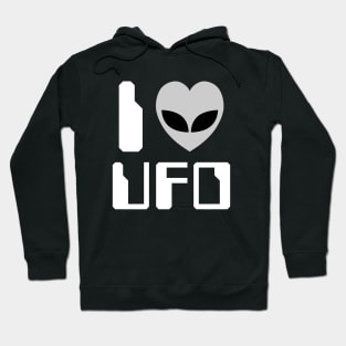 I Heart [Love] UFO Hoodie